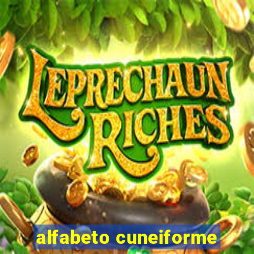 alfabeto cuneiforme